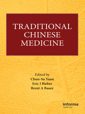 cover image of Traditional Chinese Medicine